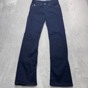 Diesel Industry Pants Women's Navy Blue Bootcut Size 6 Made in Italy